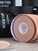 Beige boob tape