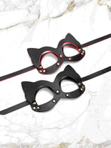 Black box with sensual leather accessories