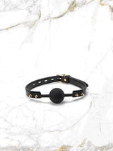 Black box with sensual leather accessories