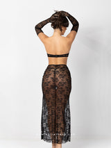 Black Lace Lingerie Set