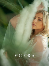 VICTORIA WHITE TULLE LONG