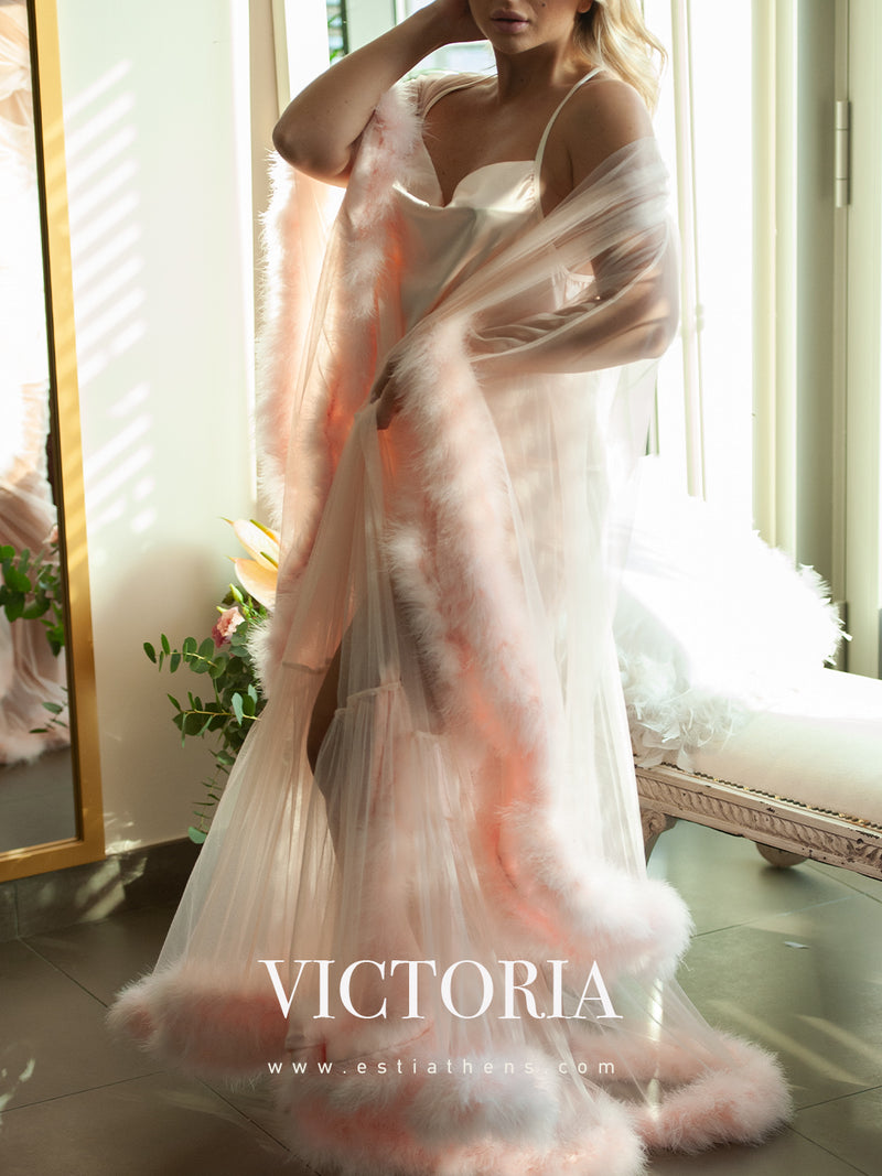 VICTORIA PINK TULLE LONG