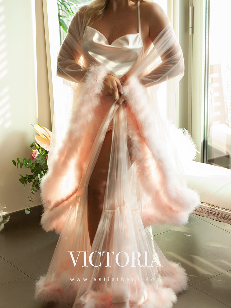 VICTORIA PINK TULLE LONG