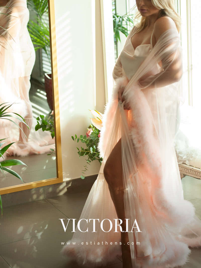 VICTORIA PINK TULLE LONG