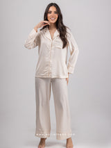 Beige pajama set