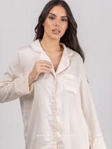 Beige pajama set