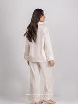 Beige pajama set