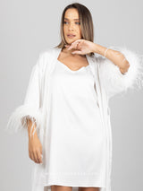 Bridal Robe Set with Nightgown